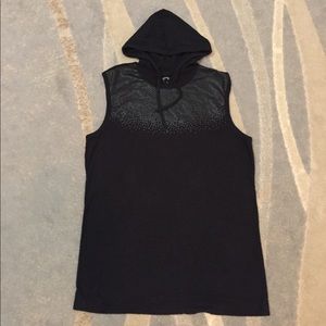 G by Guess men hooded tank top