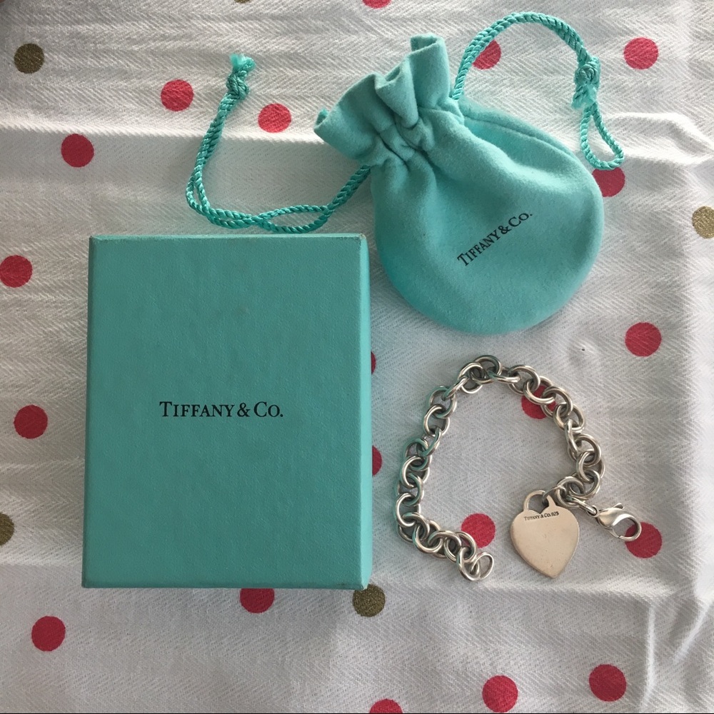 Silver Tiffany & co. Charm bracelet