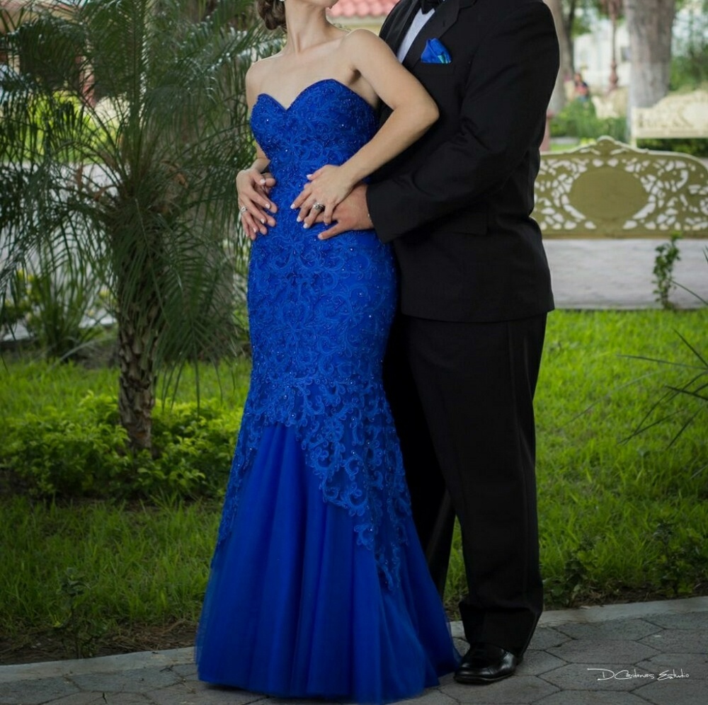 Royal Blue (weeding- Prom Dress)
