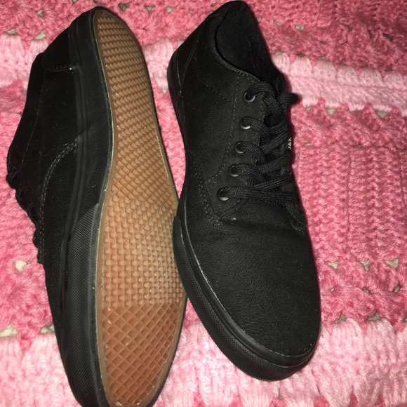 Black canvas vans - Picture 4 of 4