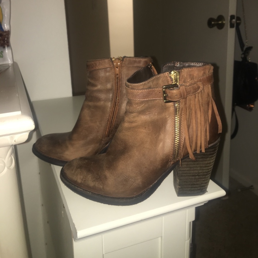 Distressed Steve Madden Bootie