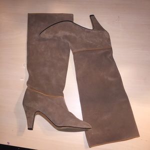 Emma Uno- tan suede Vera Cuoio knee high boots
