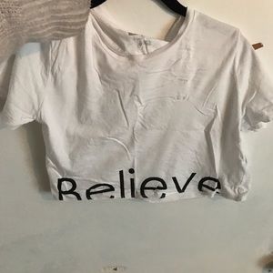 cropped tee