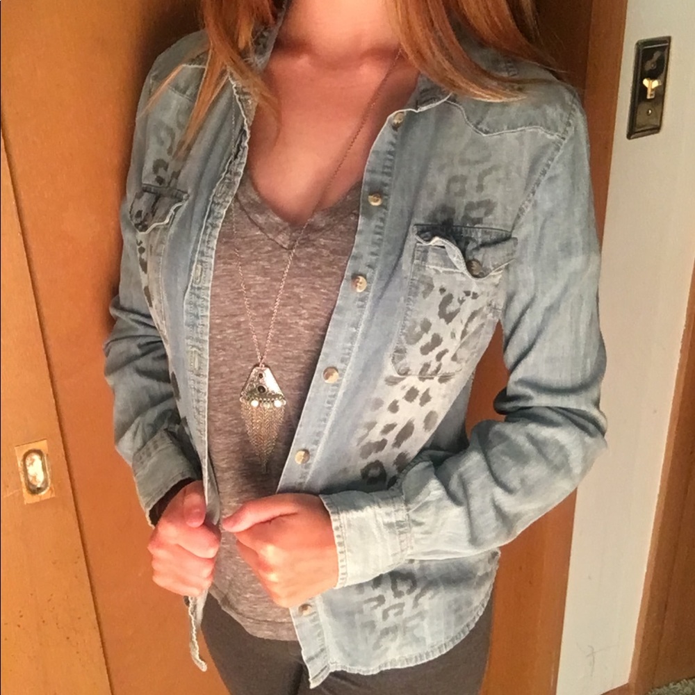 Denim shirt