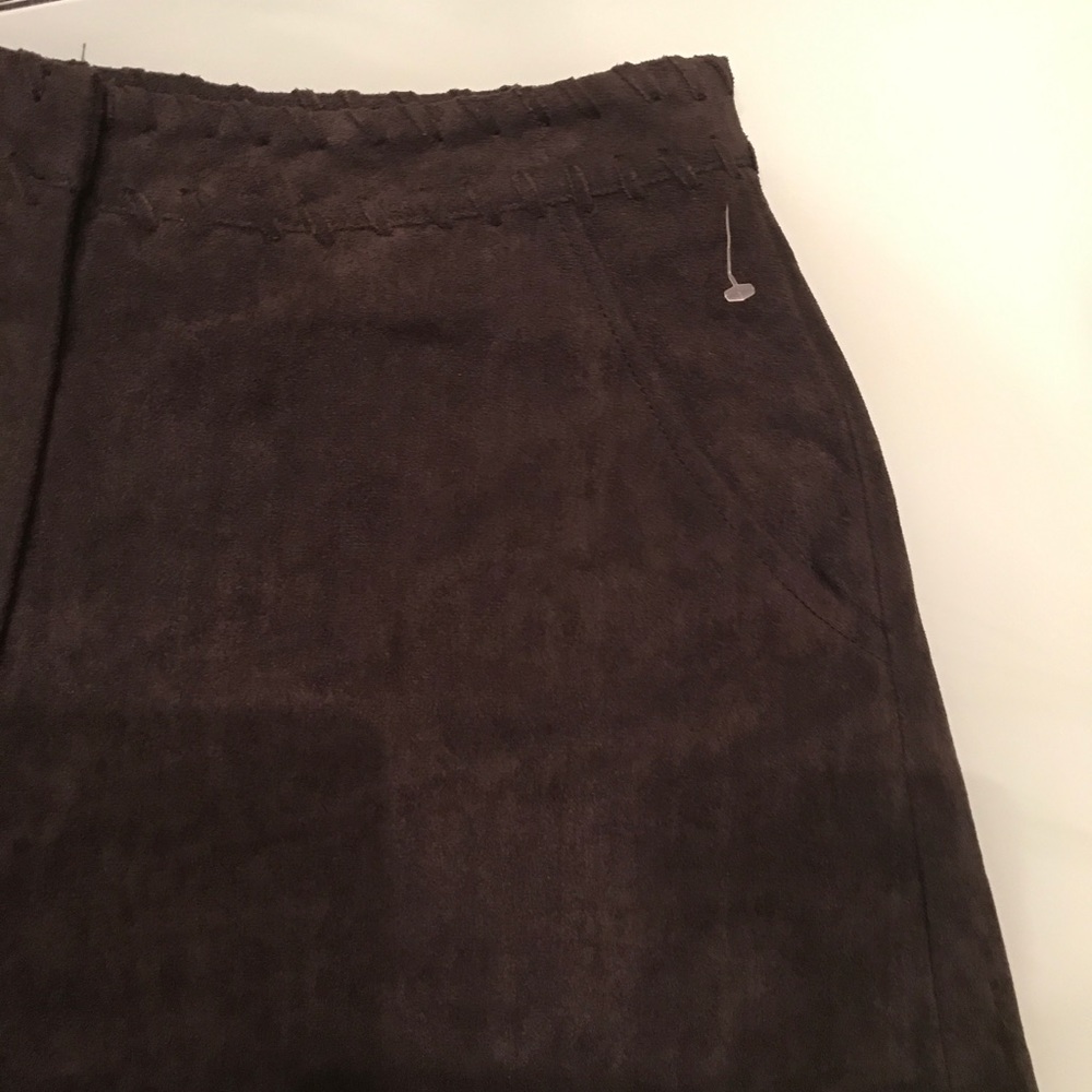 NORDSTROM ASTR BNWT High Rise Faux Suede Shorts - Picture 5 of 7