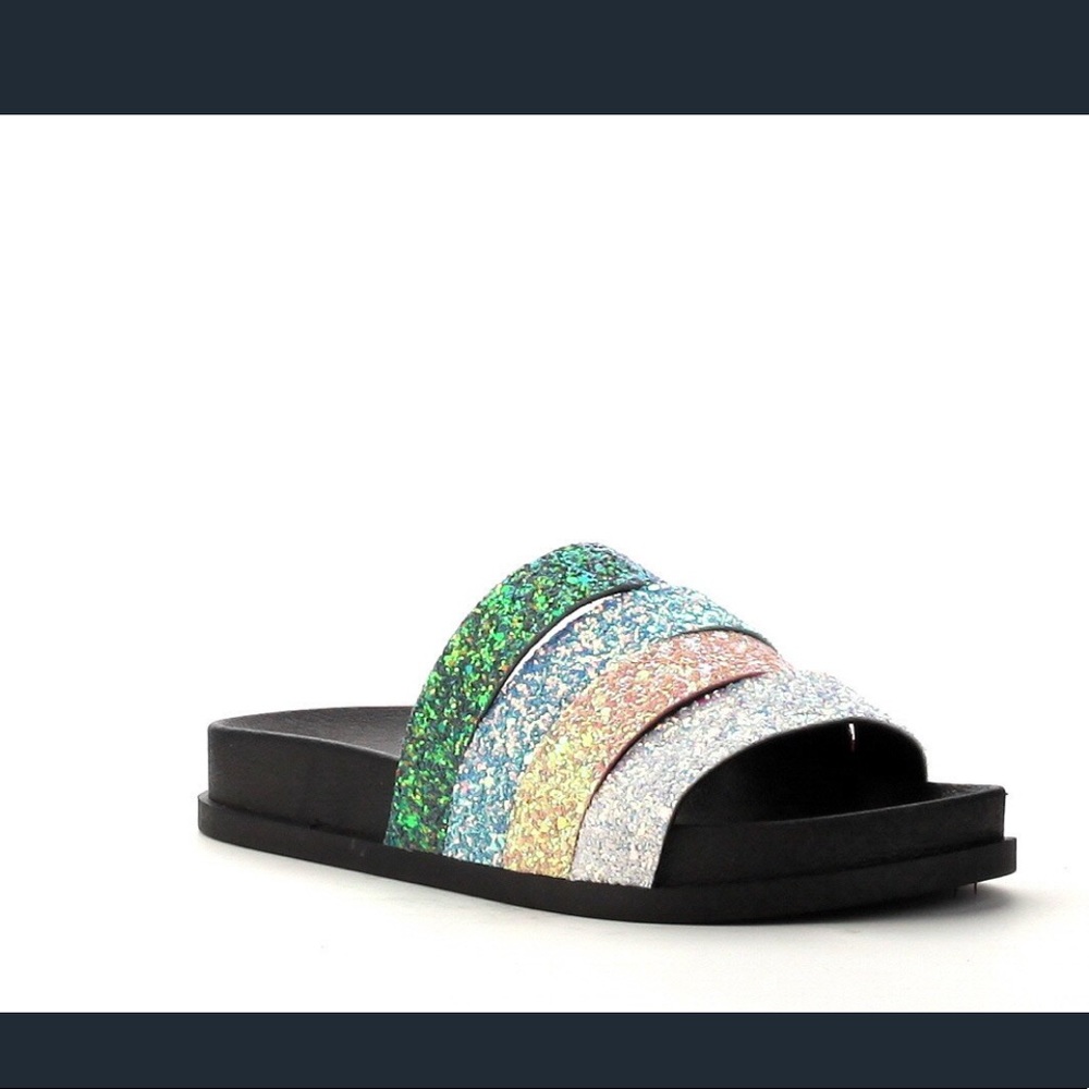 💜💖💚 Mermaid GLITTER SLIDE Cape Robbin *NEW*