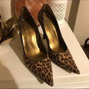 Guess Leopard Heels