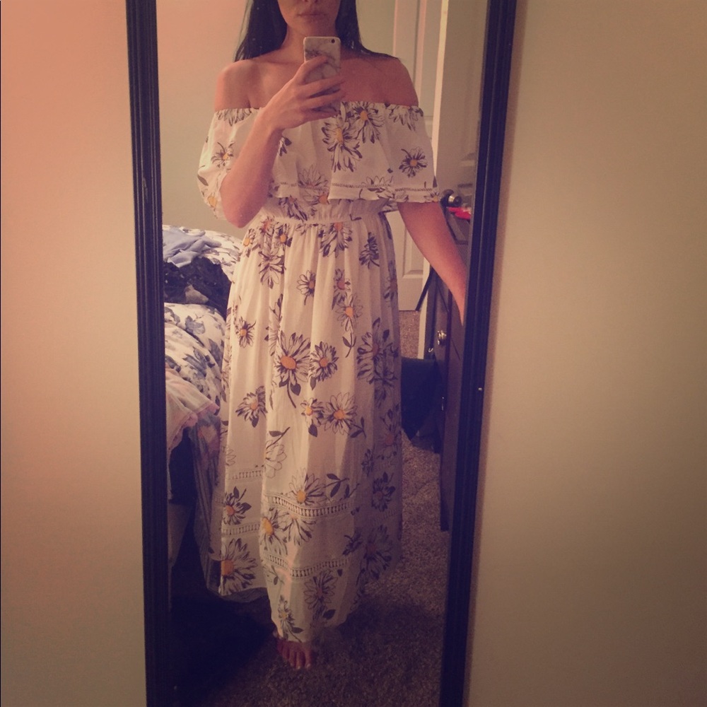 Sunflower Maxi Dress