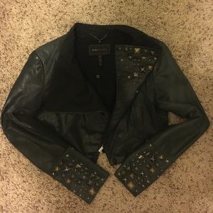 Bcbg leather jacket