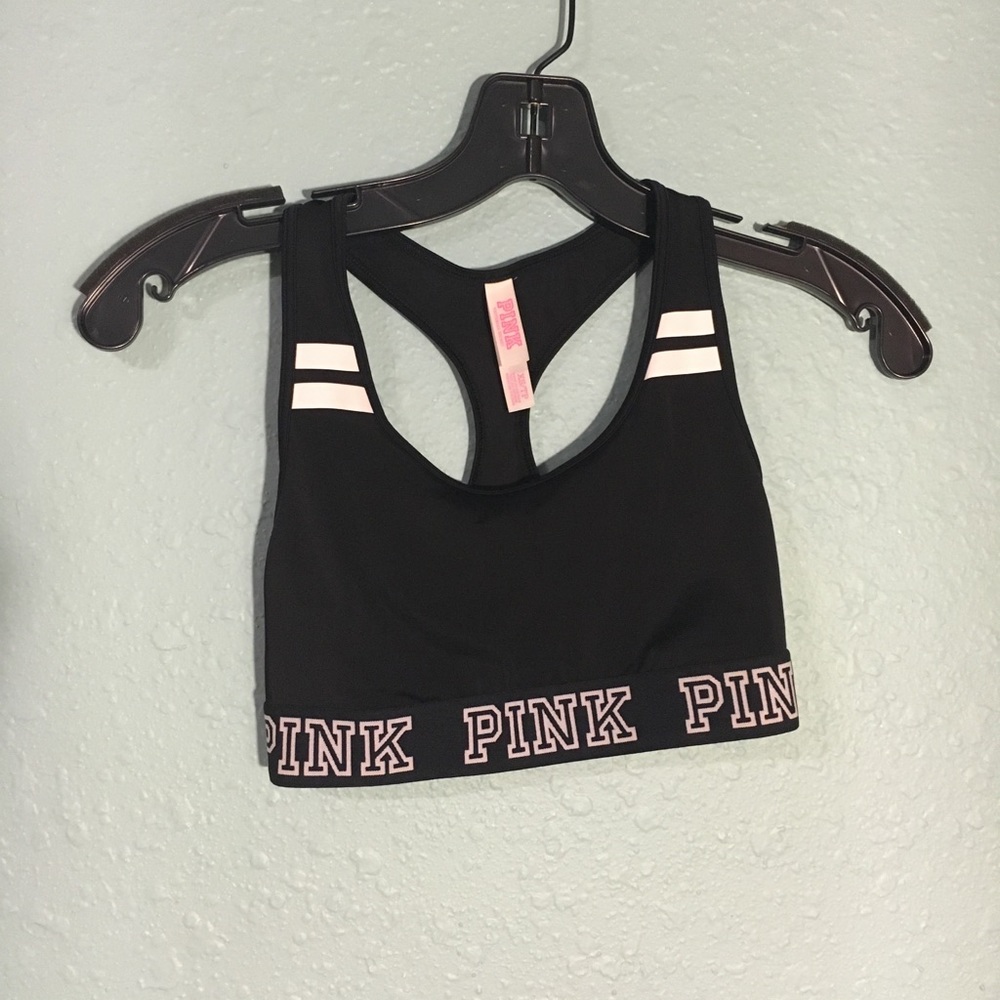 Victoria Secret PINK sports bra black