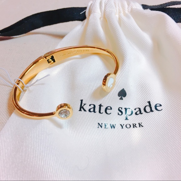 kate spade Jewelry - Kate Spade open hinge bangle bracelet
