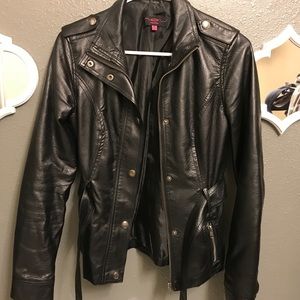 Vegan Leather Jacket