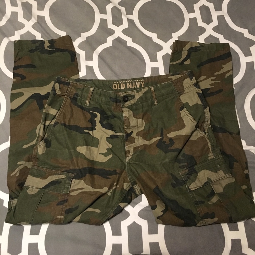 Old Navy Camouflage Cargos