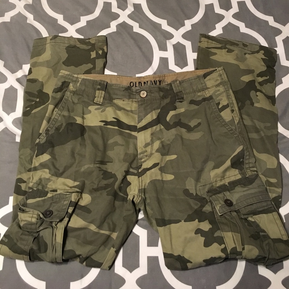 Old Navy Camouflage Cargos