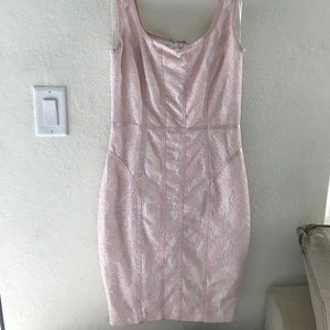 Cachè laced pattern dress