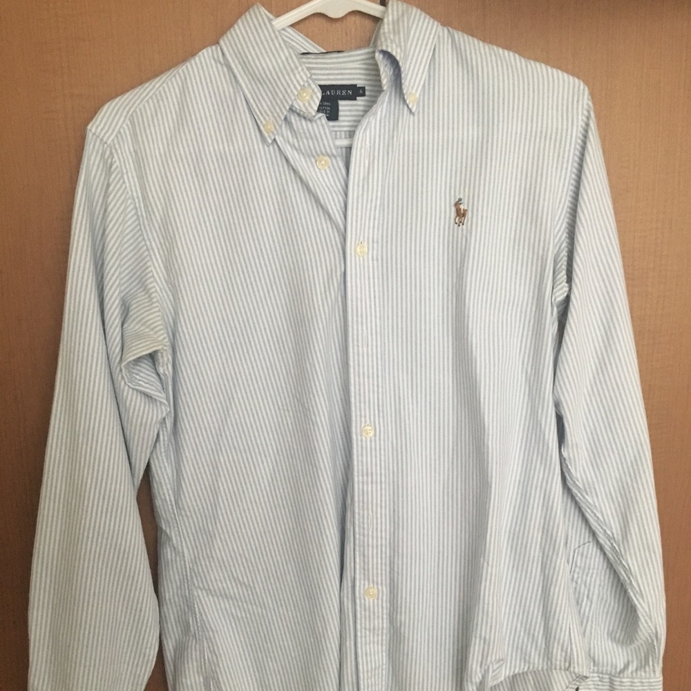 Women's button down polo