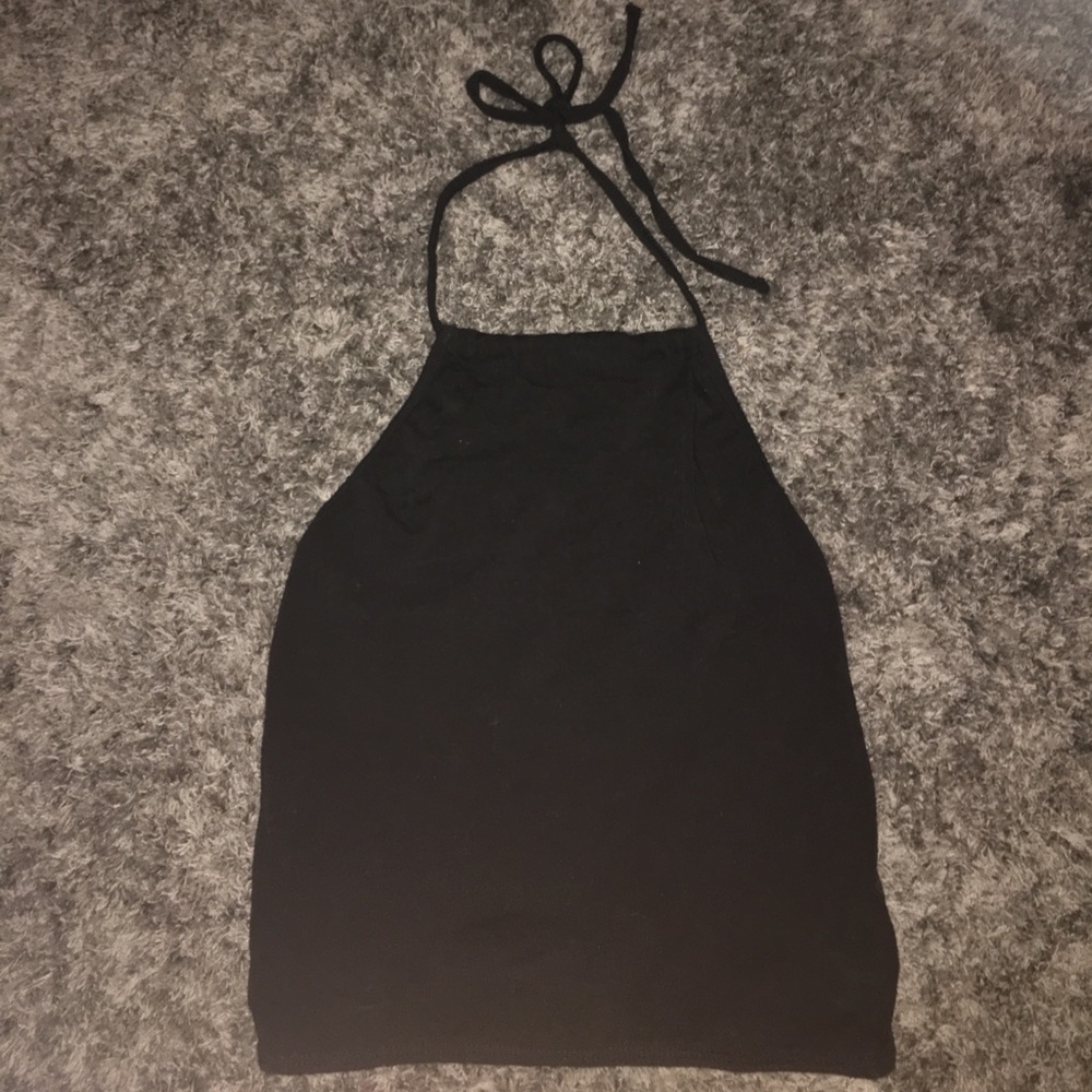 Brandy Melville black halter tank top!
