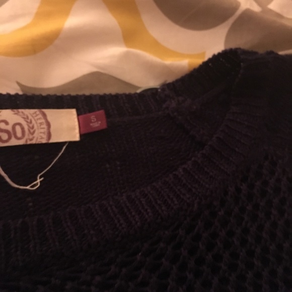 Navy Blue Sweater - Picture 4 of 4