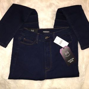 High Waisted Moto Jeggings