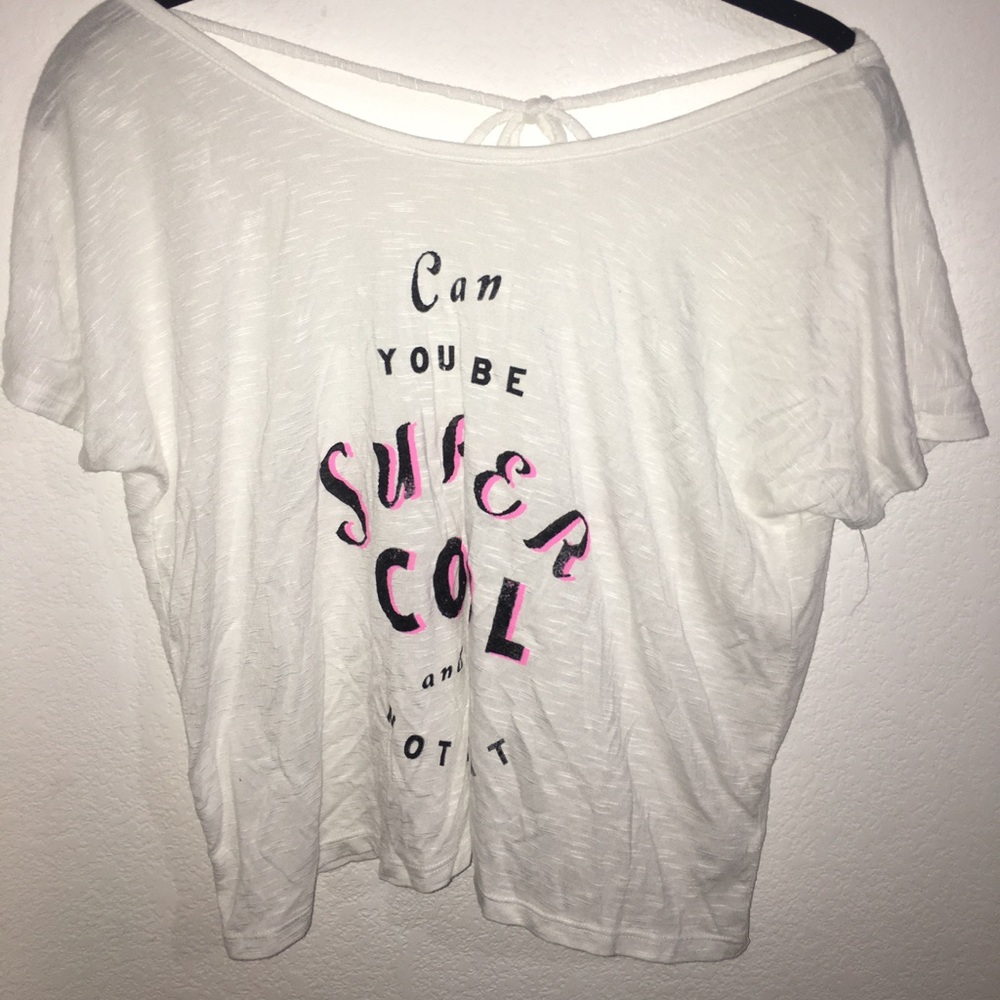 Aeropostale top with a cute back