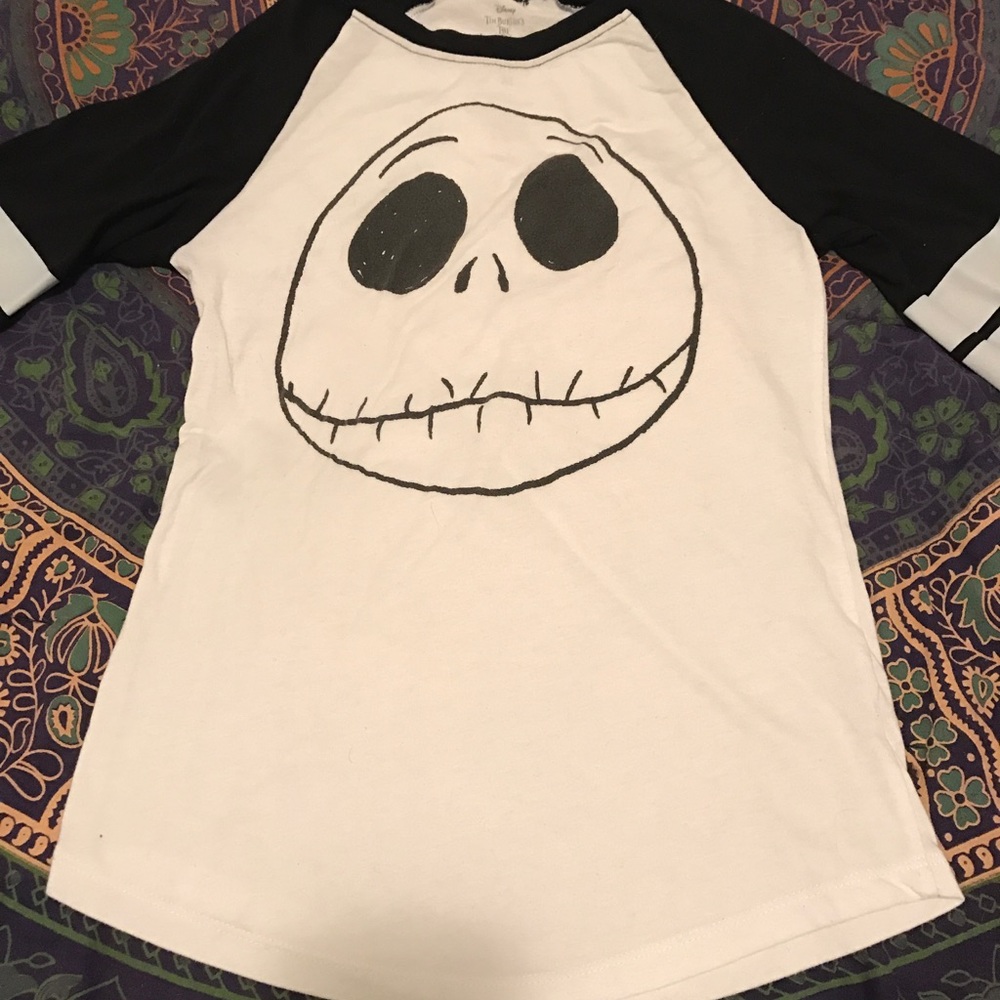 Jack Skellington 3/4 Sleeve