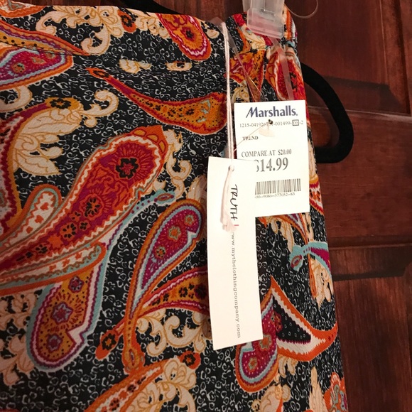 Patterned Maxi Skirt NWT SOLD - Picture 3 of 5