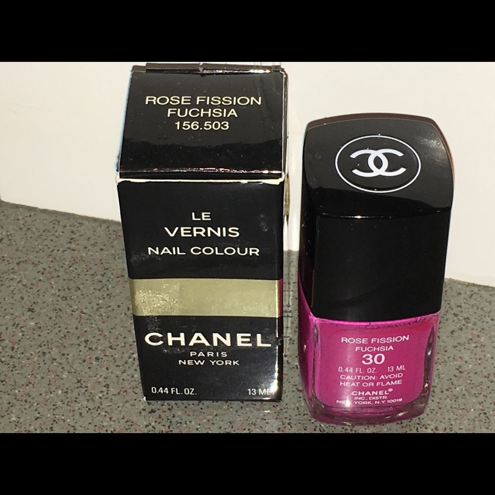 Chanel Le Vernis ROSE FISSION FUCHSIA #30 Sparkly