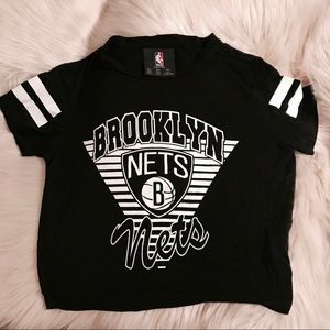 NEW ✨ BROOKLYN NETS NBA CROP ✨ size medium