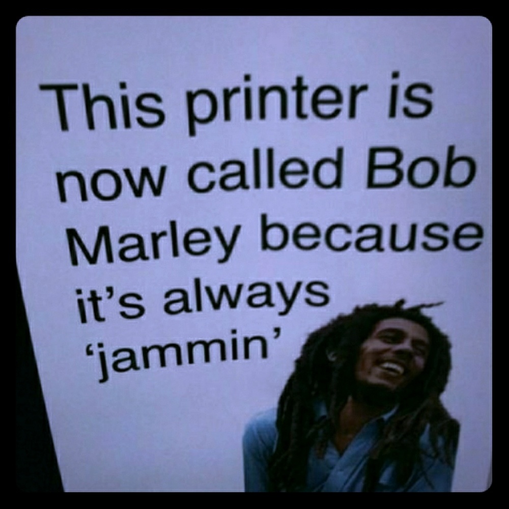 MY PRINTER IS BROKEN