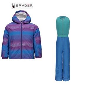 🆕🕷Spyder Little Girls' Charm Jacket & Sparkle