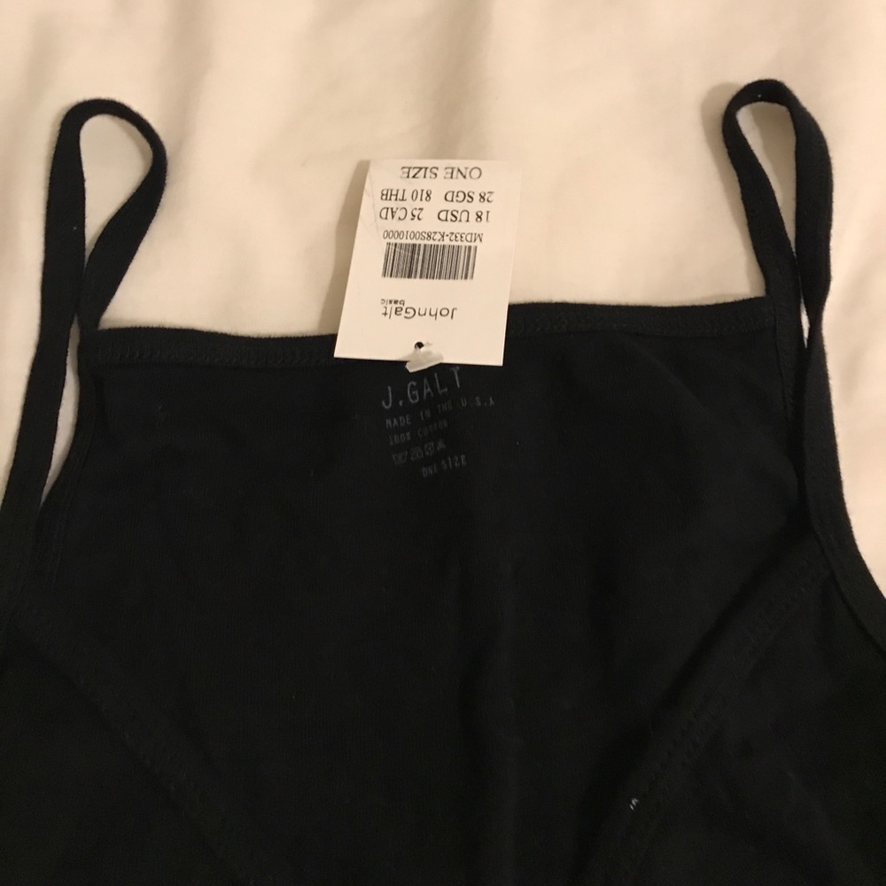 Black tank with buttons - Picture 3 of 3