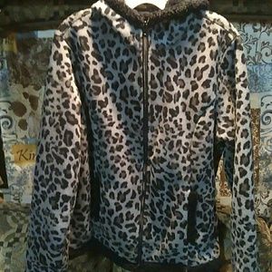 Animal print jacket