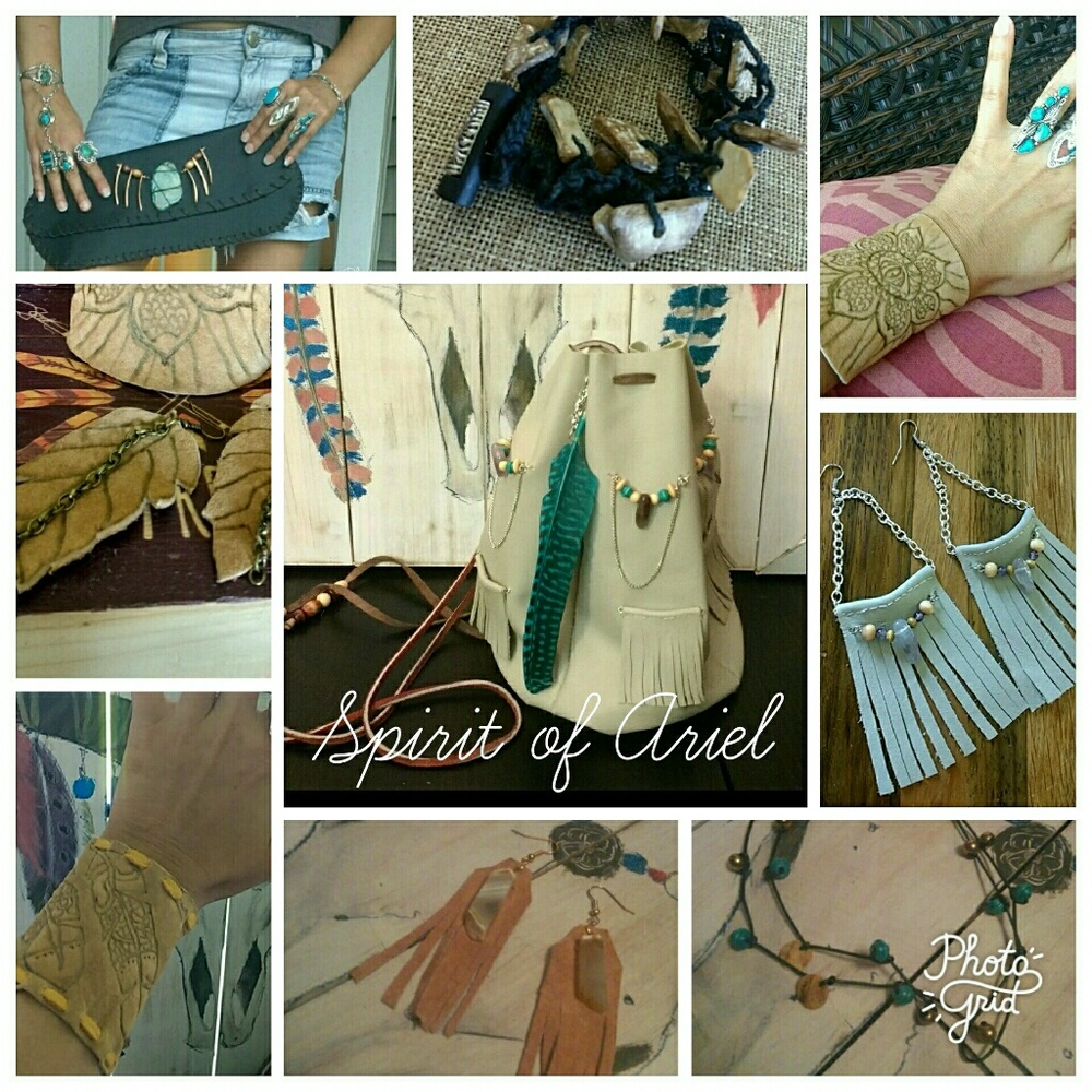 Spirit of Ariel jewelry and purses