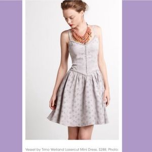 Anthropologie vessel by Timo flower dress