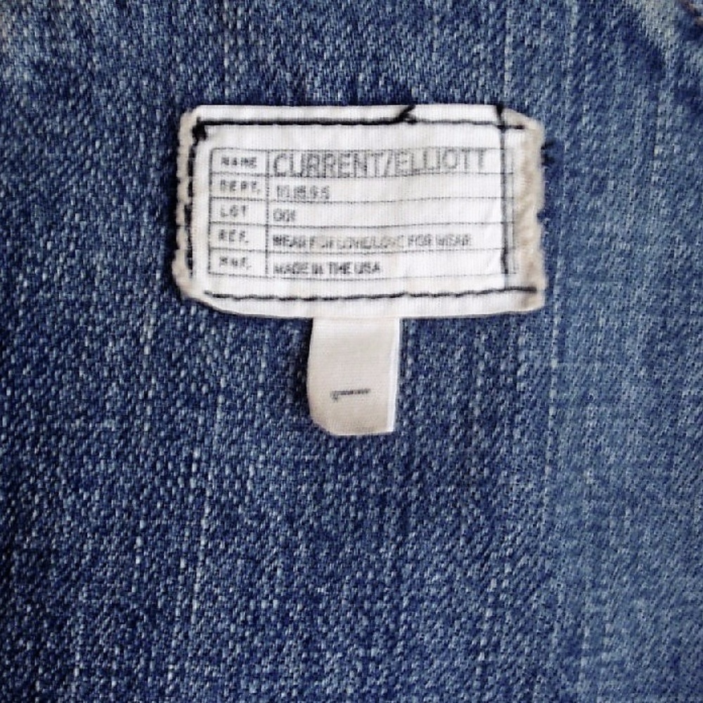 Current Elliott The Circle Vest Denim - Picture 8 of 8