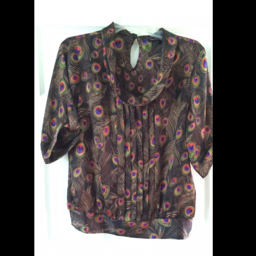 Offer? 😘 Anthropologie Violet Claire Brown Blouse