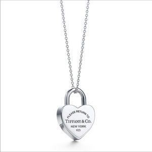 Tiffany & Co. Heart Lock Necklace