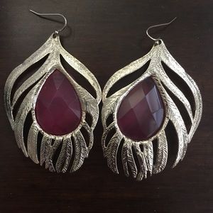 Kendra Scott Feather Earrings