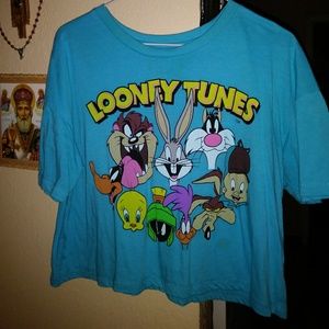 Looney Tunes crop top. In good condition.