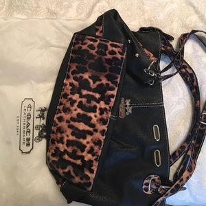 "Coach" bag. Assuming a knock off