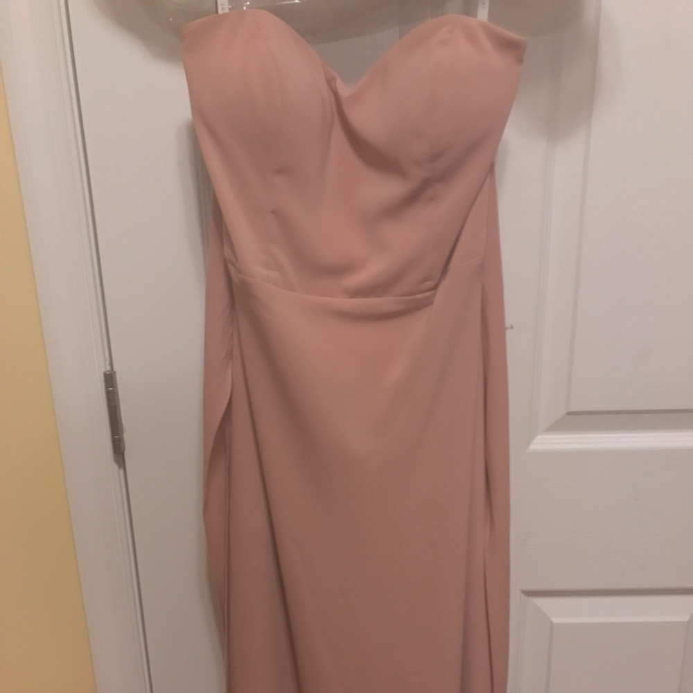 Jenny Yoo Kylie dress in whipped apricot size 6
