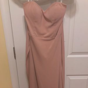 Jenny Yoo Kylie dress in whipped apricot size 6