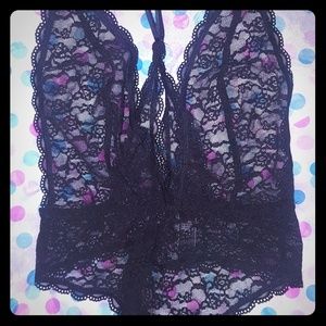 Victoria's Secret black romper
