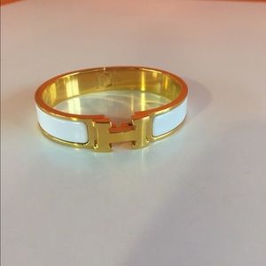 Authentic Hermes enamel bracelet