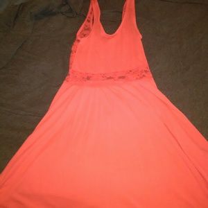 H & M Divided bright orange dress