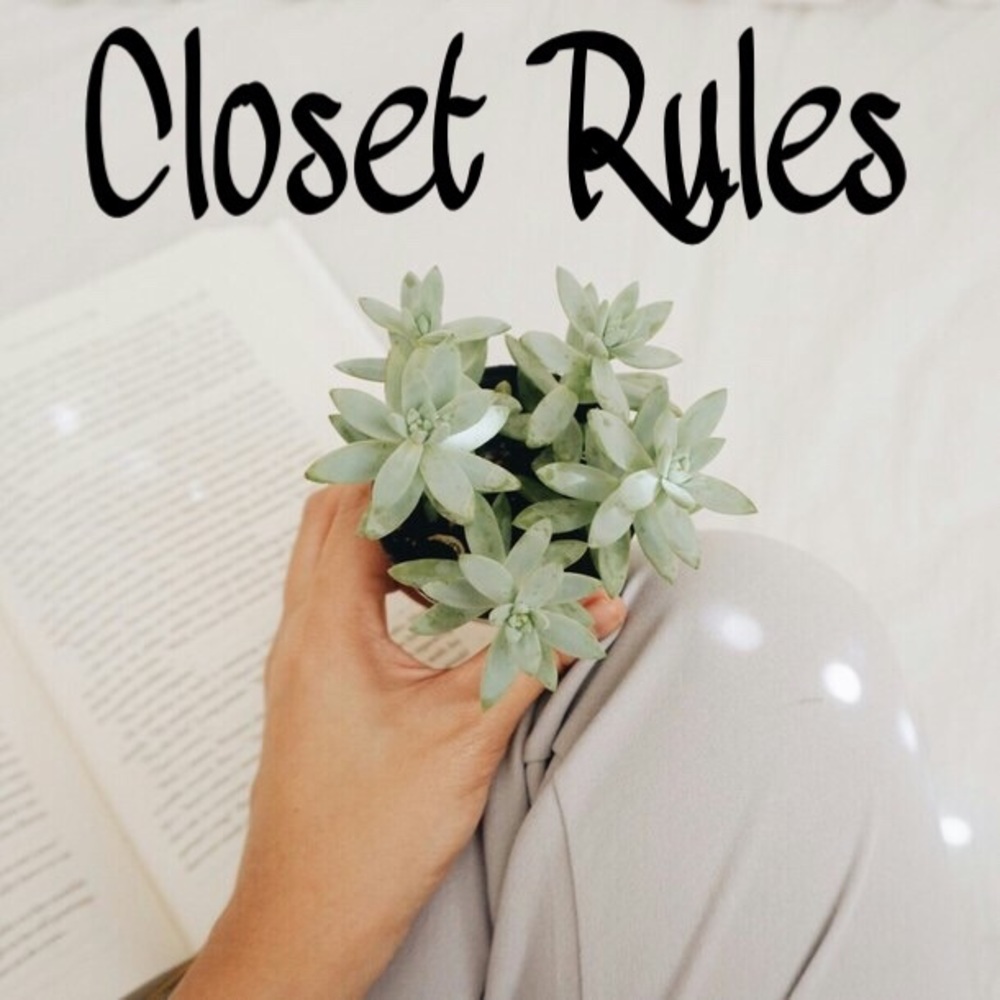 🌈 Closet Rules! 🌈