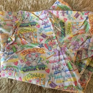 UA Scrubs women's scrub top. M. Like new