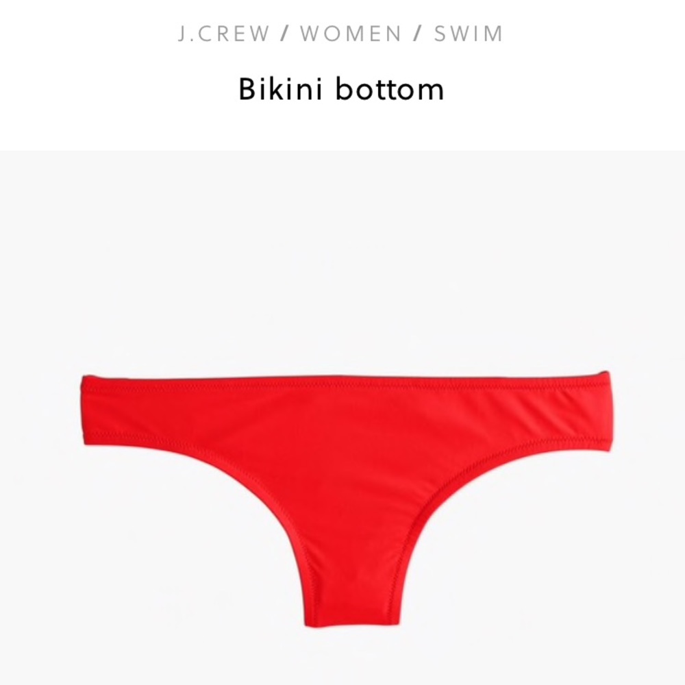 NWOT J. Crew Bikini Bottom