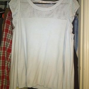 Lauren Conrad cold shoulder sweater