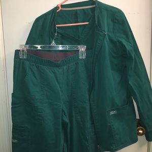 Authentic Cherokee Workwear 3 piece scrub set